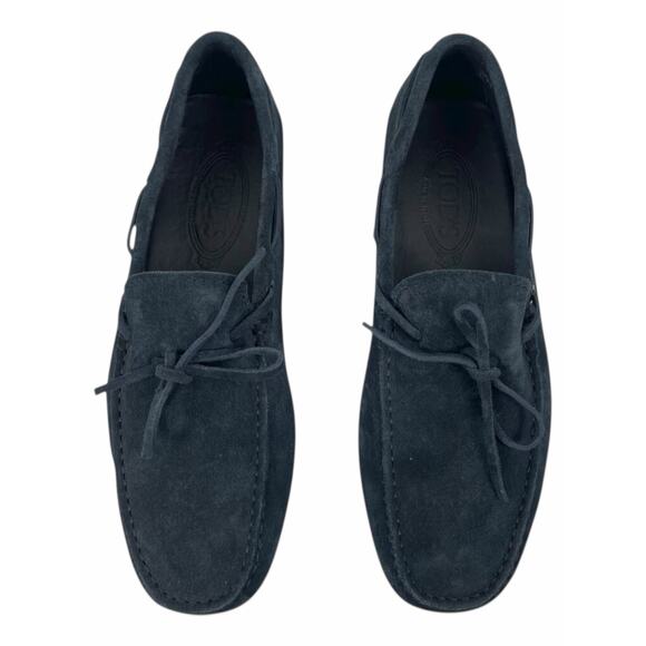 Tod\'s Gommino Slip On Driving Loafer in Navy Blue Sued Men Size 6.5/ US 8 main image 5